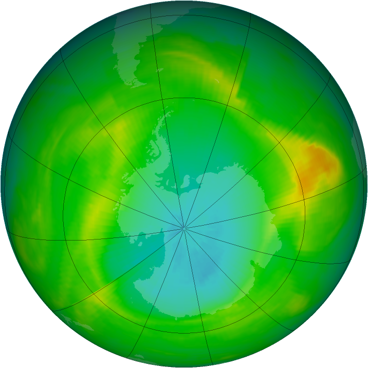 Ozone Map 1979-11-08